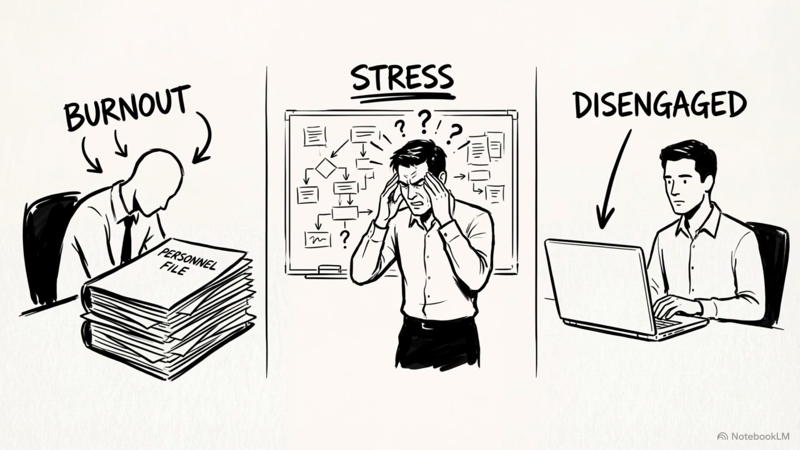 שחיקה, לחץ, ניתוק — מה שקורה בלי הכלים הנכונים